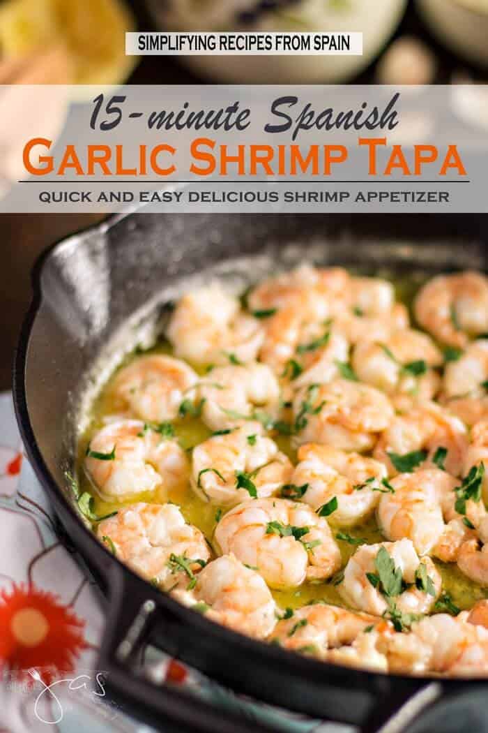 Quick and Easy Spanish Garlic Shrimp Tapa 